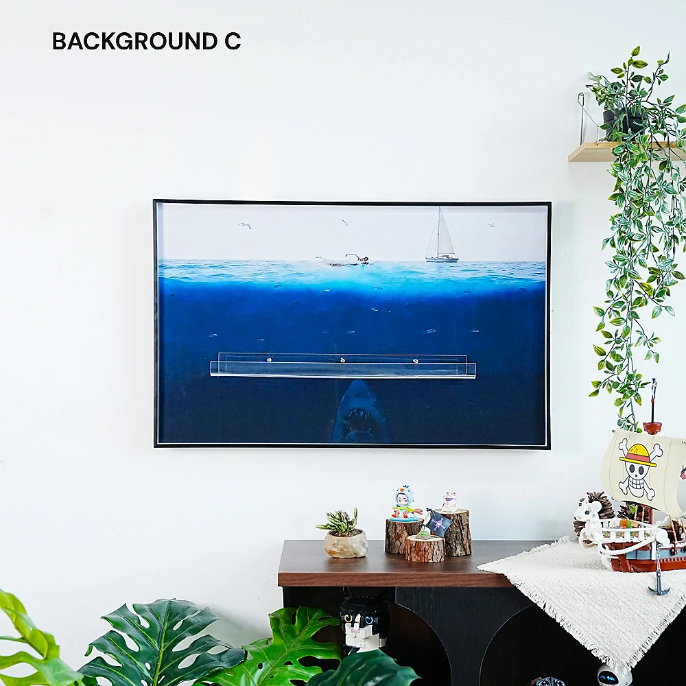 Wall Display Frame for LEGO® Ideas Jaws (21350) - Image 17