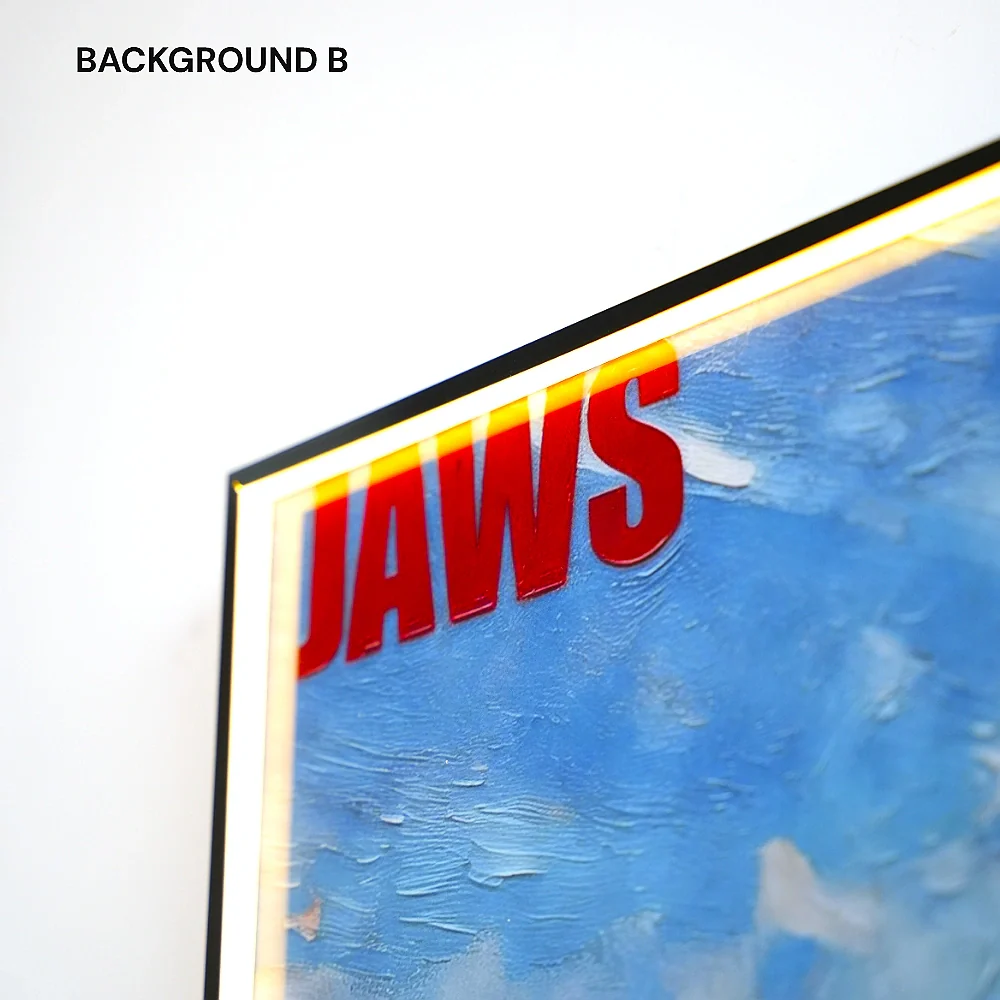 Wall Display Frame for LEGO® Ideas Jaws (21350) - Image 7