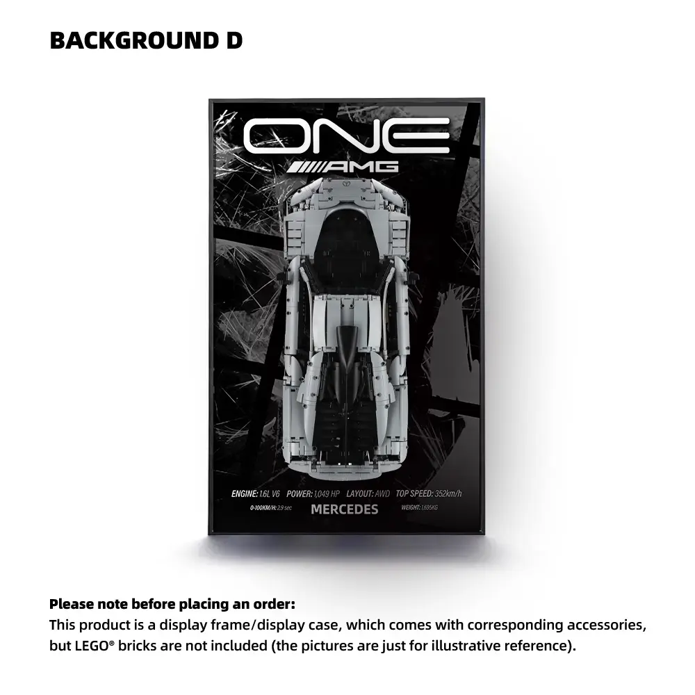 CADA Display Frame for Mercedes-Benz AMG ONE - Image 4