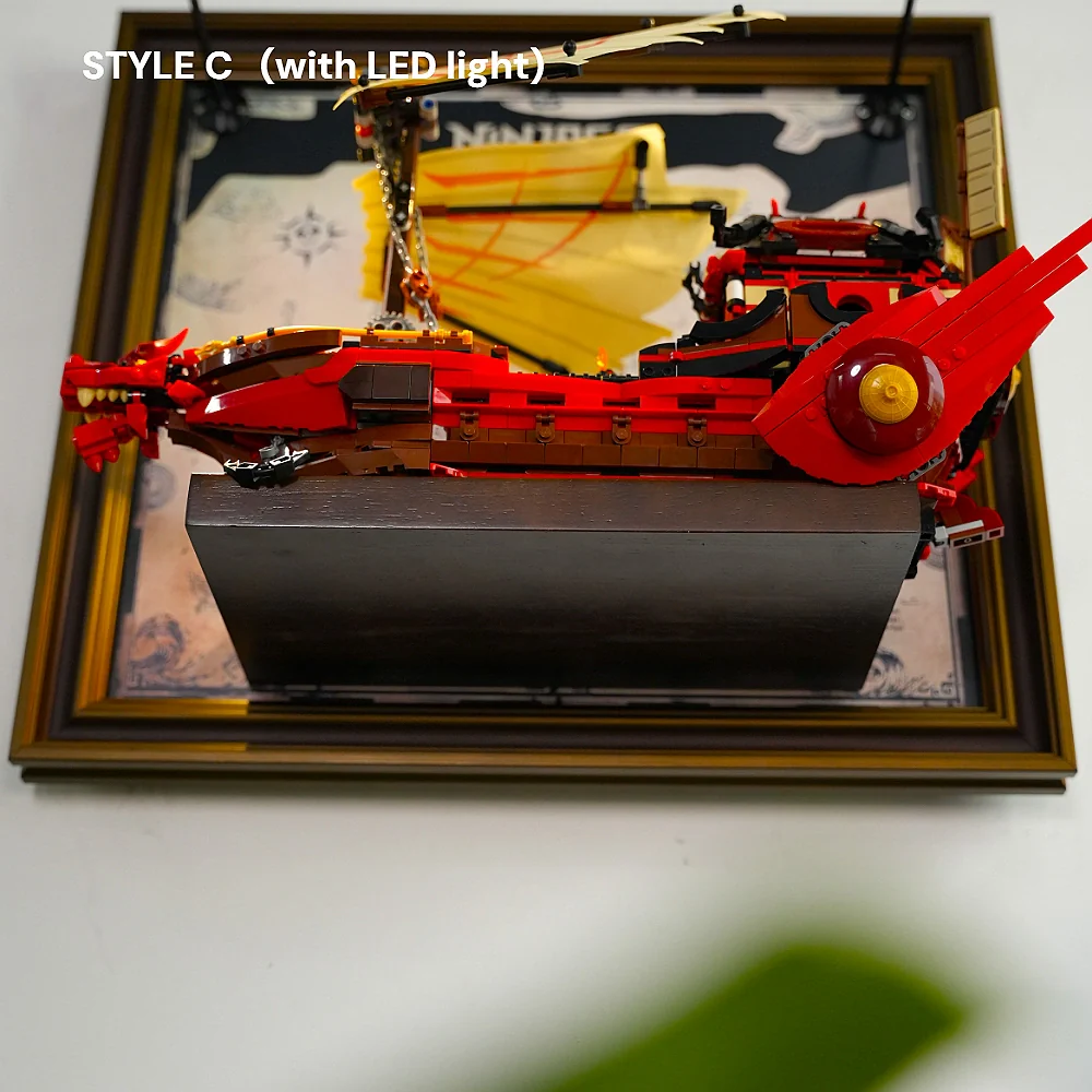 Wall Display Frame for LEGO® NINJAGO Destiny's Bounty (71705) - Image 9