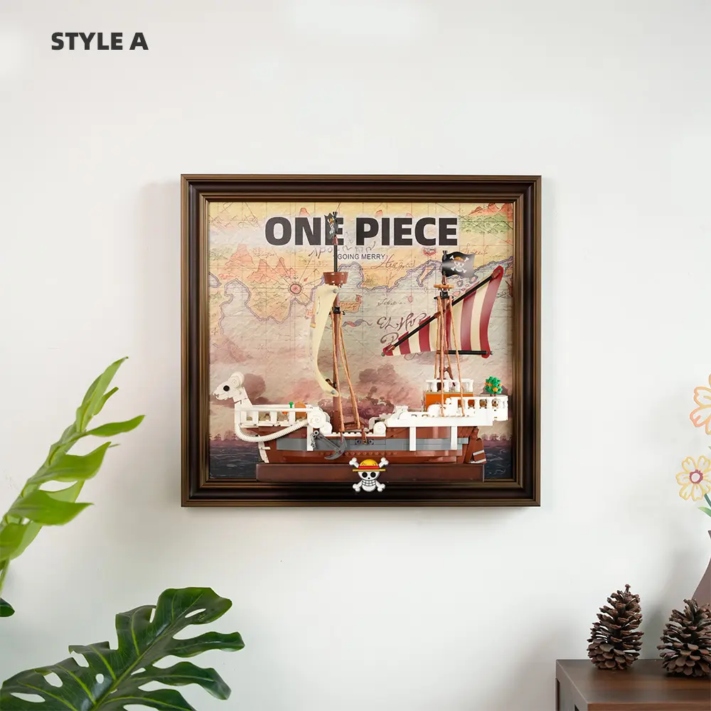LEGO Display Frame for The Going Merry Pirate Ship in One Piece (75639) - Image 3