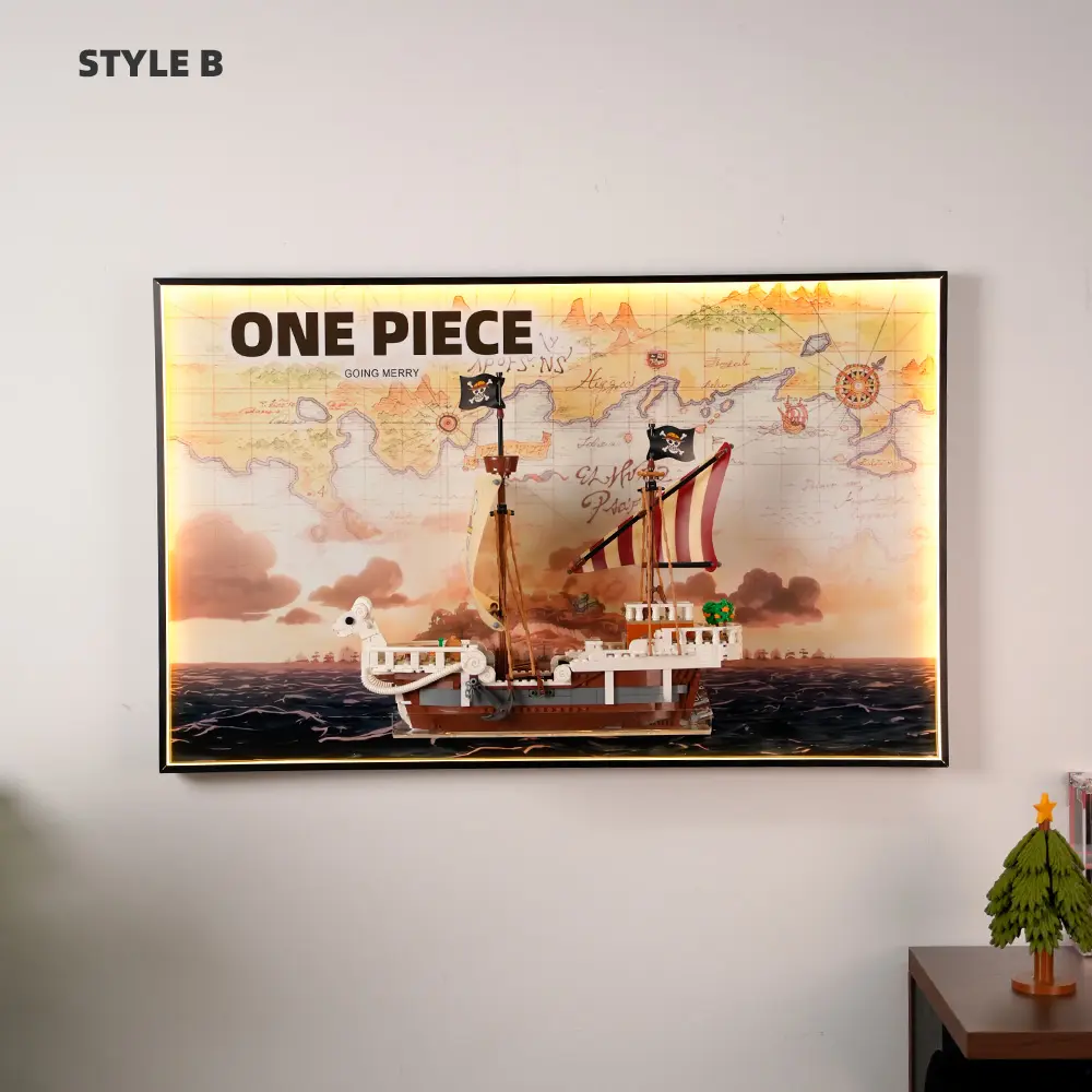 LEGO Display Frame for The Going Merry Pirate Ship in One Piece (75639) PLUS - Image 10