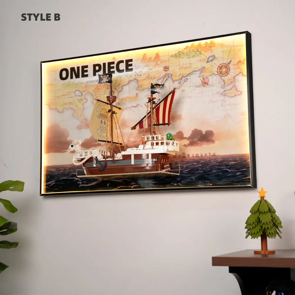 LEGO Display Frame for The Going Merry Pirate Ship in One Piece (75639) PLUS - Image 12