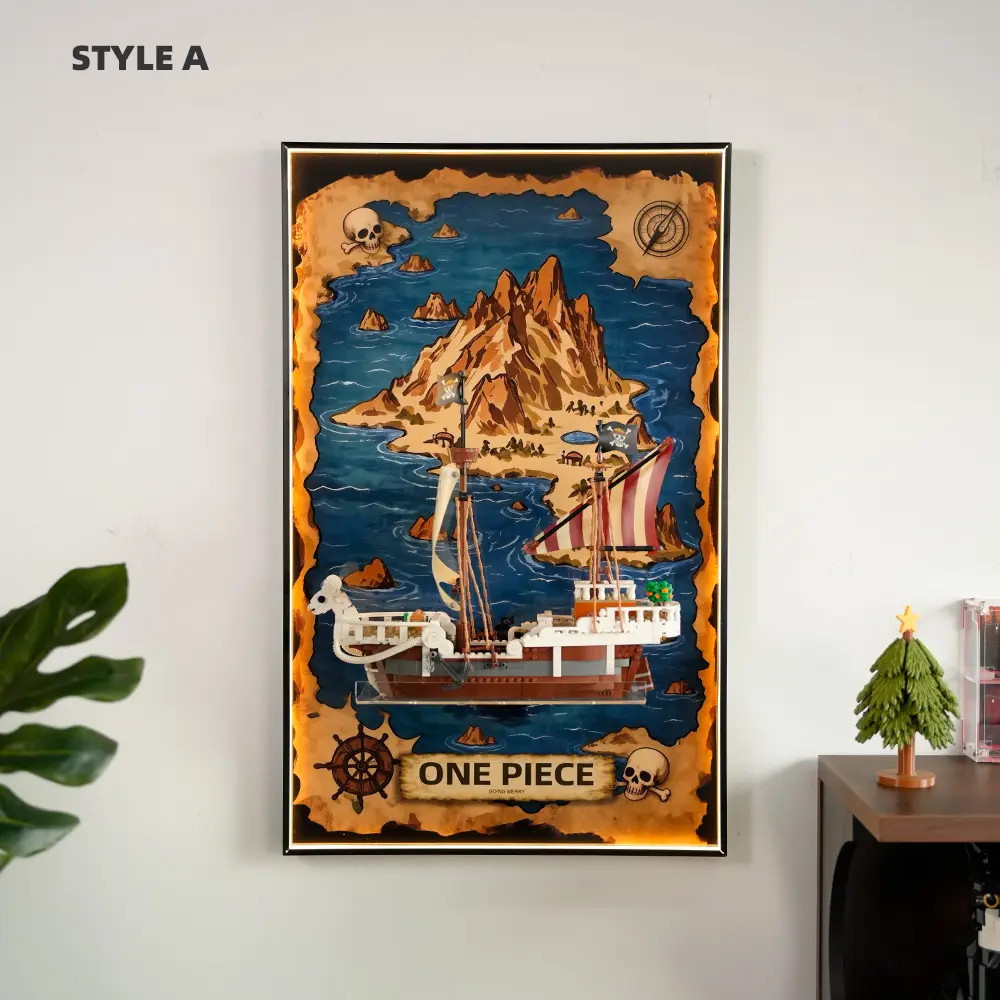 LEGO Display Frame for The Going Merry Pirate Ship in One Piece (75639) PLUS - Image 3