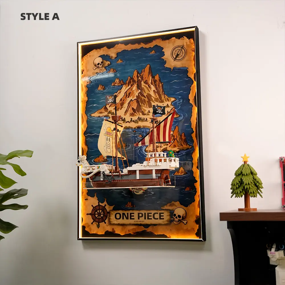 LEGO Display Frame for The Going Merry Pirate Ship in One Piece (75639) PLUS - Image 5