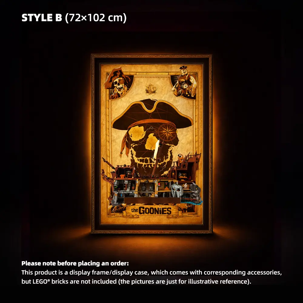 Wall Display Frame for LEGO® The Goonies (21363) - Image 4