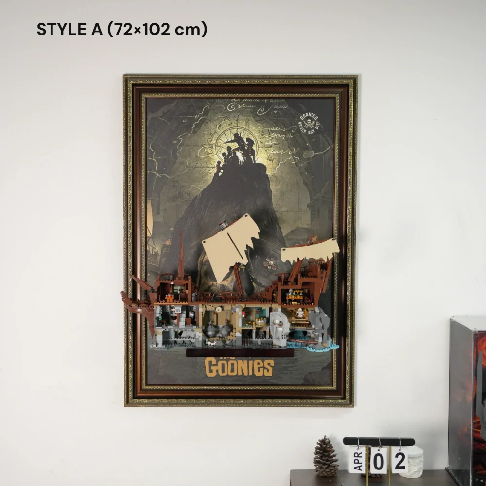 Wall Display Frame for LEGO® The Goonies (21363) - Image 7