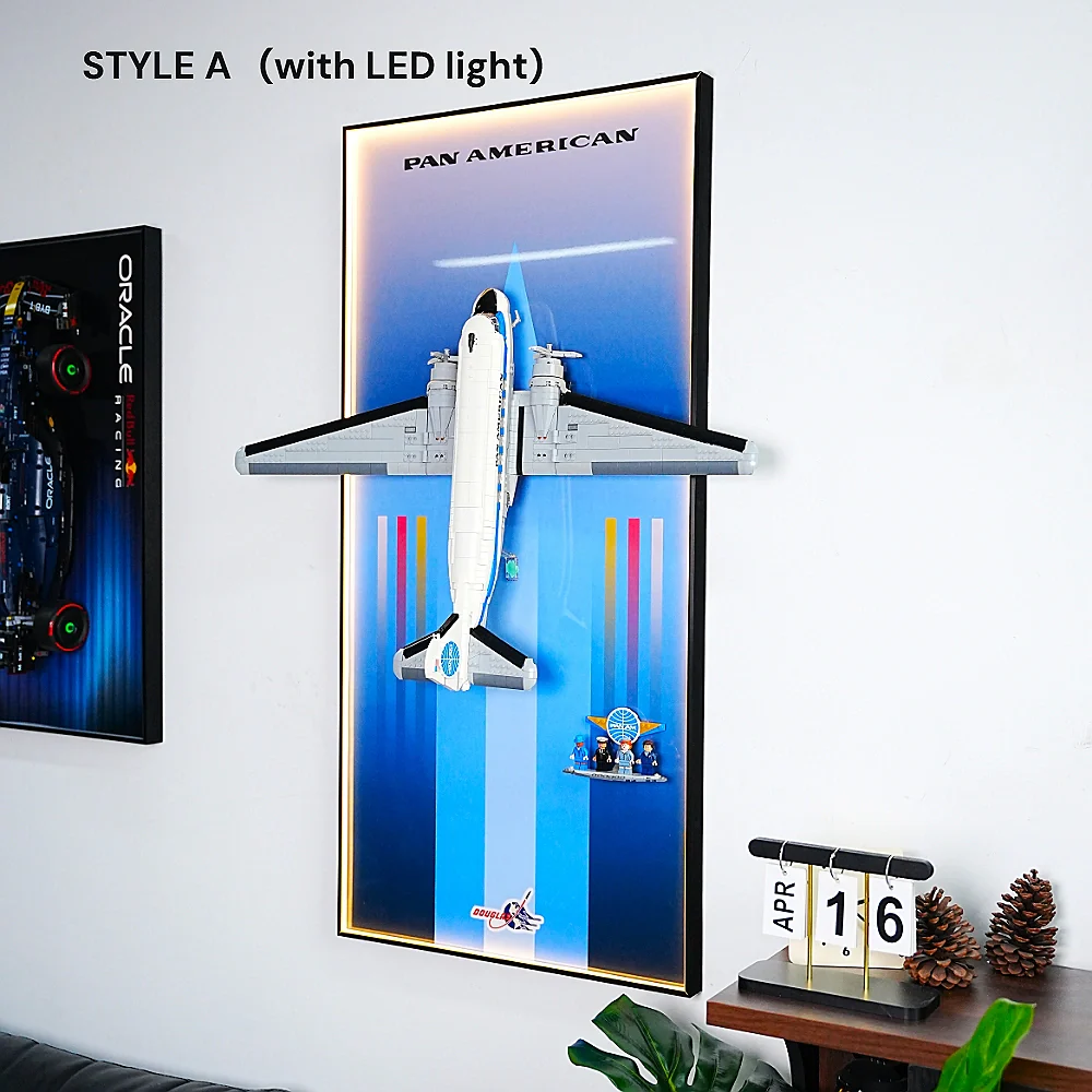 Wall Display Frame for LEGO® Douglas DC-3 PAN AM Airliner (11378) - Image 6