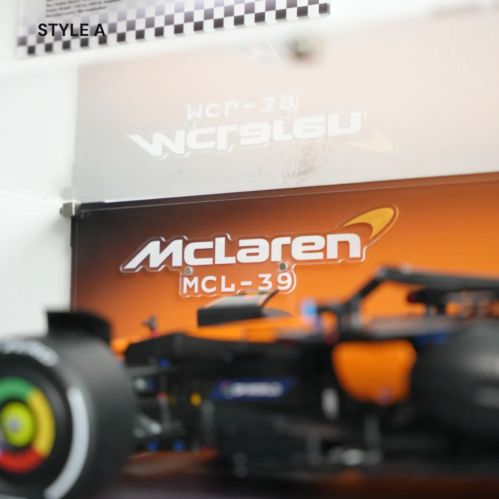 LEGO F1 Display Acrylic Case for McLaren MCL39 F1 Car (42228) - Image 7