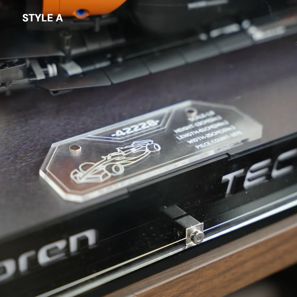 LEGO F1 Display Acrylic Case for McLaren MCL39 F1 Car (42228) - Image 8