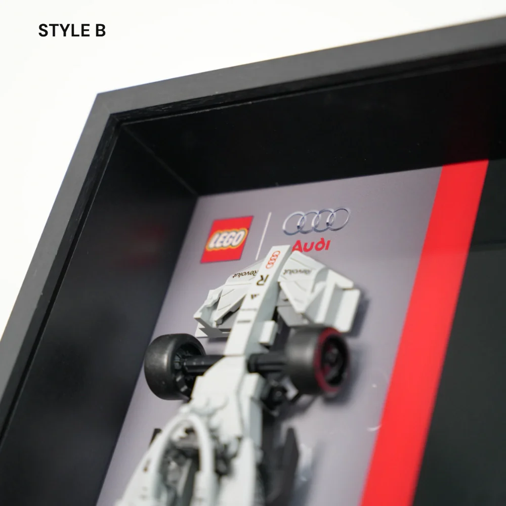 LEGO F1 Display Case for Speed Champions Audi Revolut F1 Team R26 Race Car(77259) - Image 13