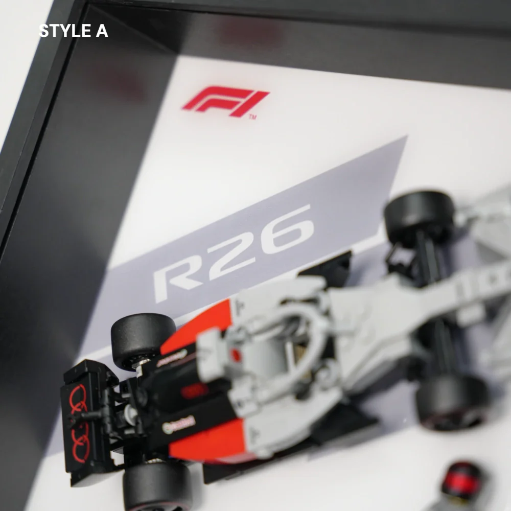 LEGO F1 Display Case for Speed Champions Audi Revolut F1 Team R26 Race Car(77259) - Image 7