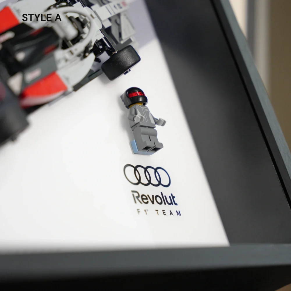 LEGO F1 Display Case for Speed Champions Audi Revolut F1 Team R26 Race Car(77259) - Image 8
