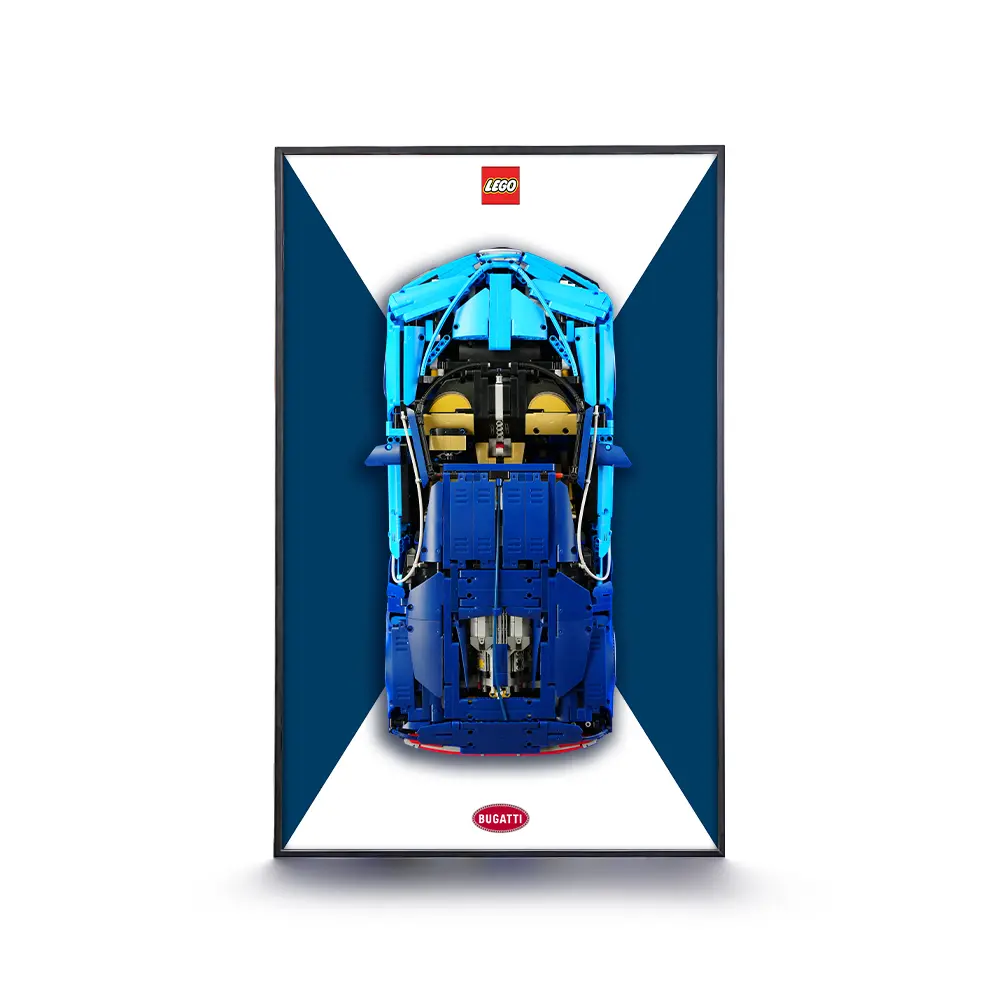 LEGO Display Frame for Bugatti Chiron (42083) - Image 4