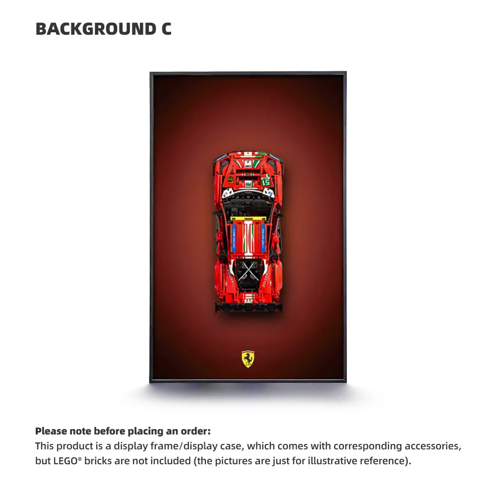 LEGO Display Frame for Ferrari 488 (42125) - Image 3