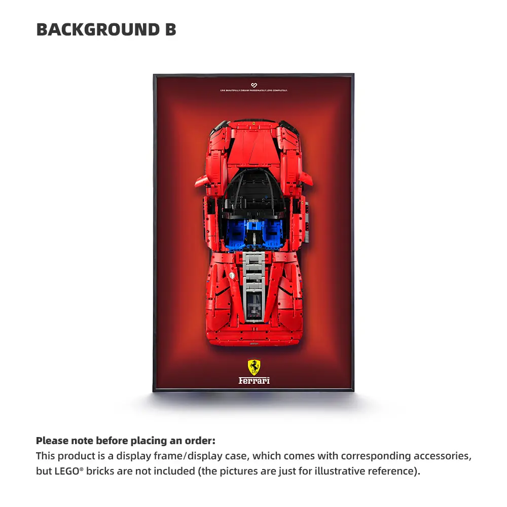 LEGO Display Frame for Ferrari Daytona SP3 (42143) - Image 2