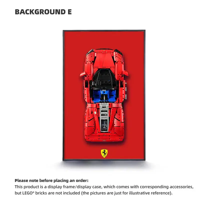 LEGO Display Frame for Ferrari Daytona SP3 (42143) - Image 5