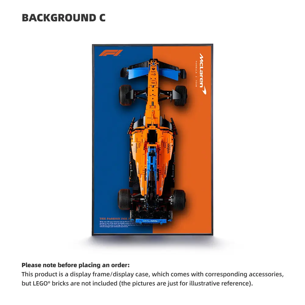 LEGO Display Frame for McLaren Formula 1™ Race Car (42141) - Image 3