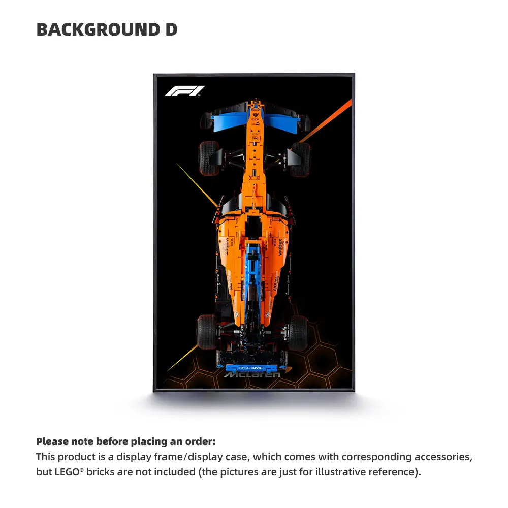 LEGO Display Frame for McLaren Formula 1™ Race Car (42141) - Image 4