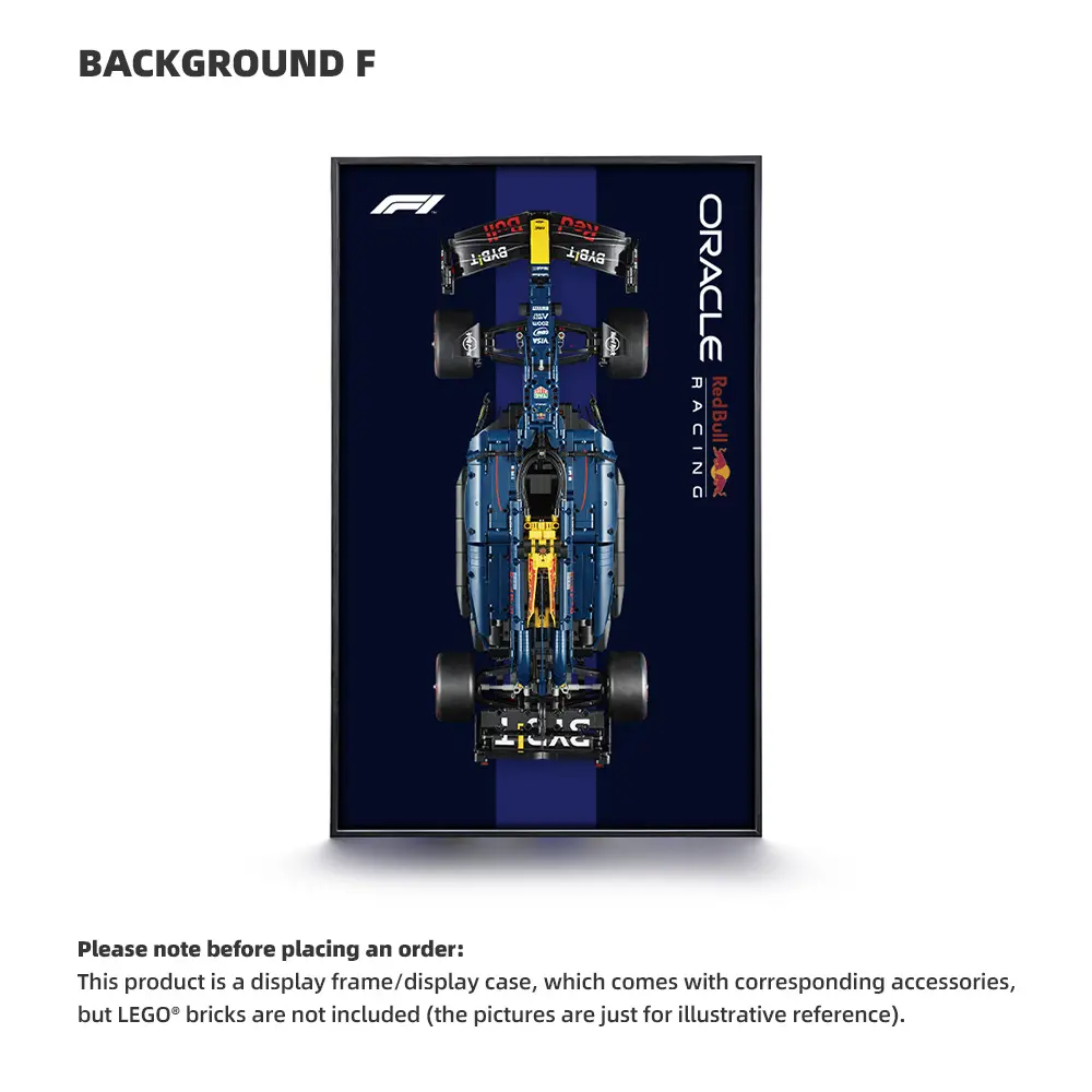 LEGO F1 Display Frame for Oracle Red Bull Racing RB20 (42206) - Image 6