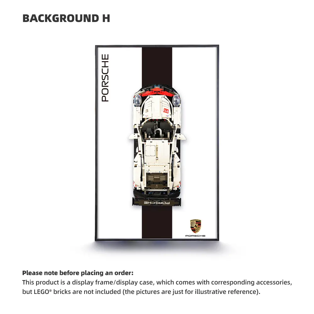 LEGO Display Frame for Porsche 911 RSR (42096) - Image 8