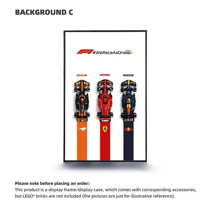 LEGO F1 Display Frame for Speed Champions series 2025 - Image 3