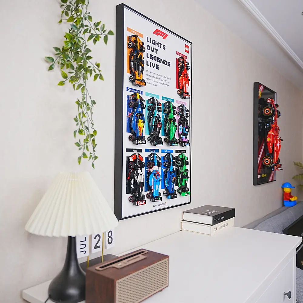 LEGO F1 Display Frame for Speed Champions series 2025 - Image 4