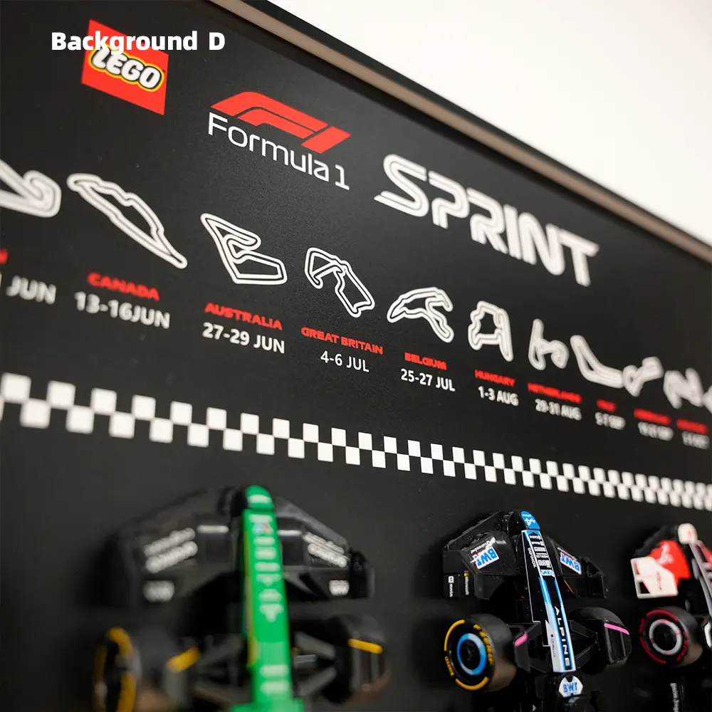 LEGO F1 Display Frame for Speed Champions series 2025 PLUS - Image 12
