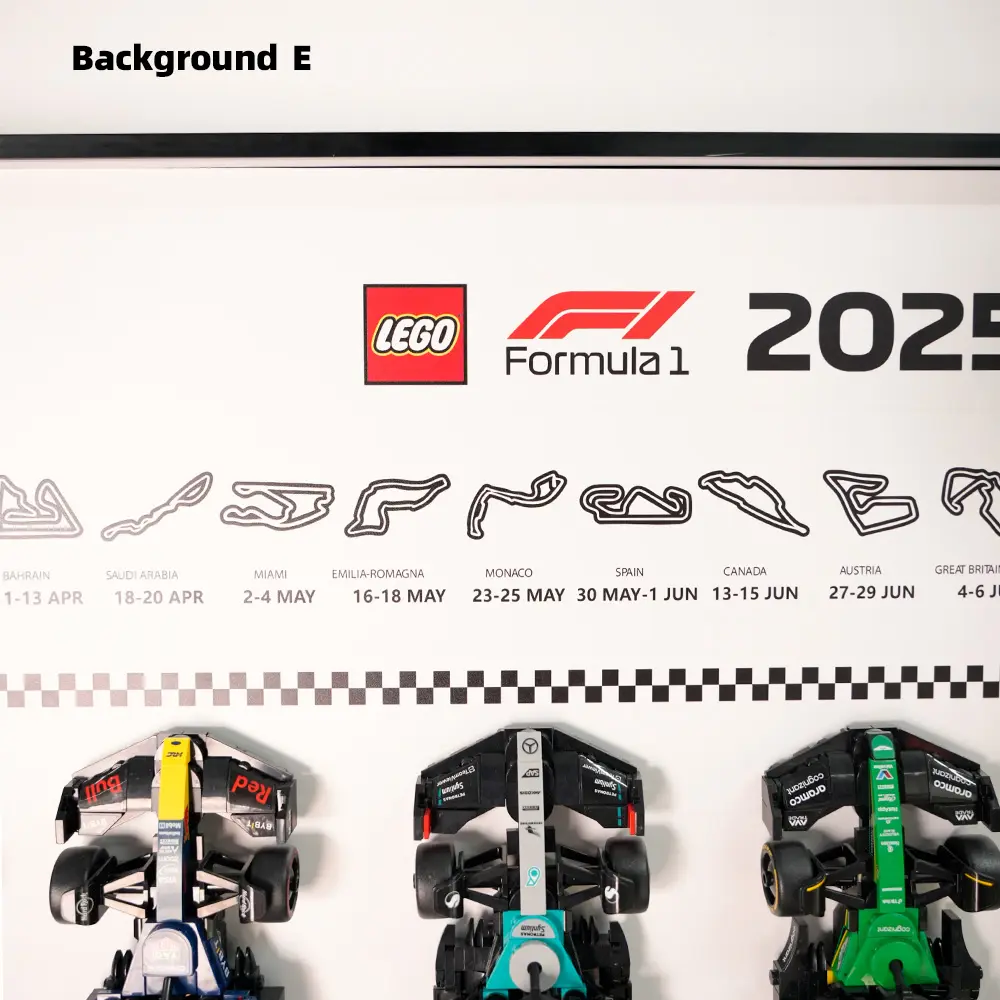 LEGO F1 Display Frame for Speed Champions series 2025 PLUS - Image 16