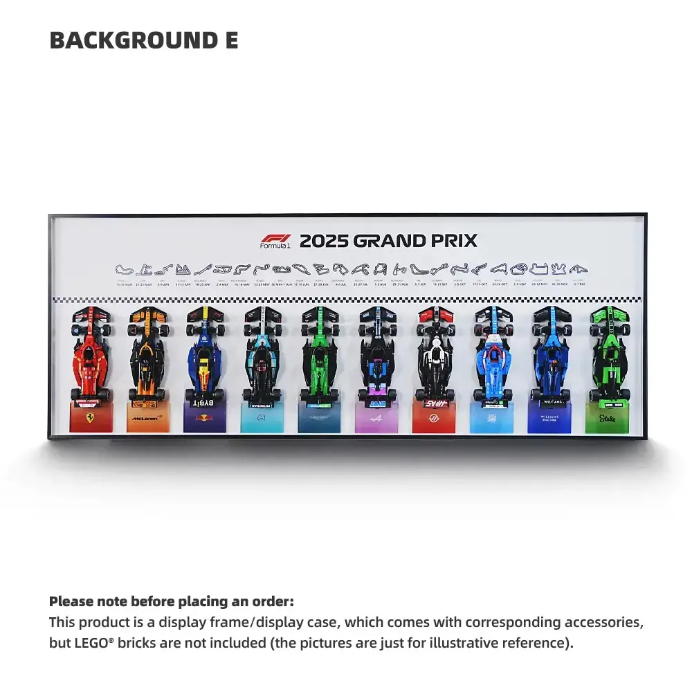 LEGO F1 Display Frame for Speed Champions series 2025 PLUS - Image 4