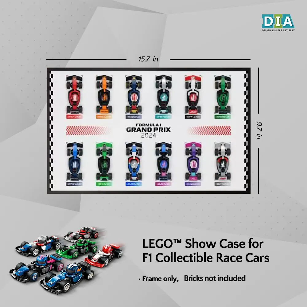 LEGO F1 Display Case for Collectible Race Cars Plus (71049) - Image 10