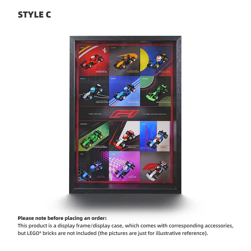 LEGO F1 Display Case for Collectible Race Cars Plus (71049) - Image 3