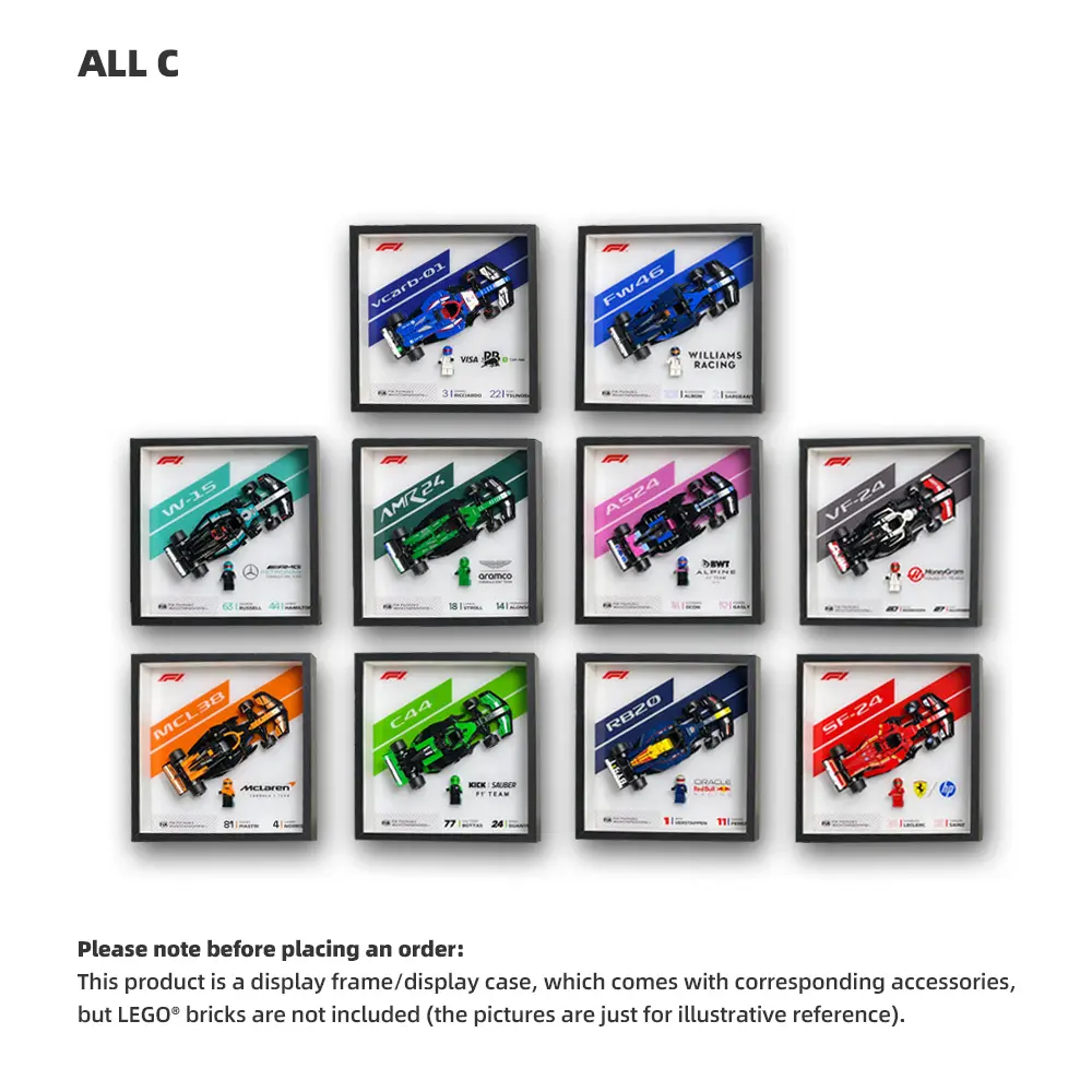 LEGO F1 Display Case for Speed Champions series 2025 - Image 33