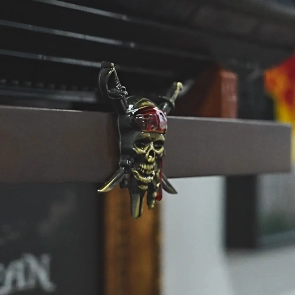 Pirates of the Caribbean Skull 3D Stereoscopic Metal Decorative Sticker - Image 2