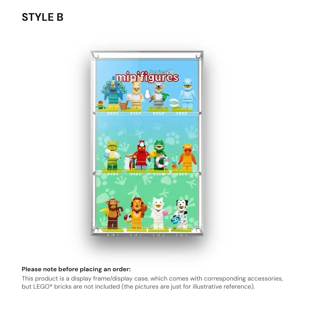[pre-sale]LEGO Display Case for Animals Series 28 (71051) - Image 2