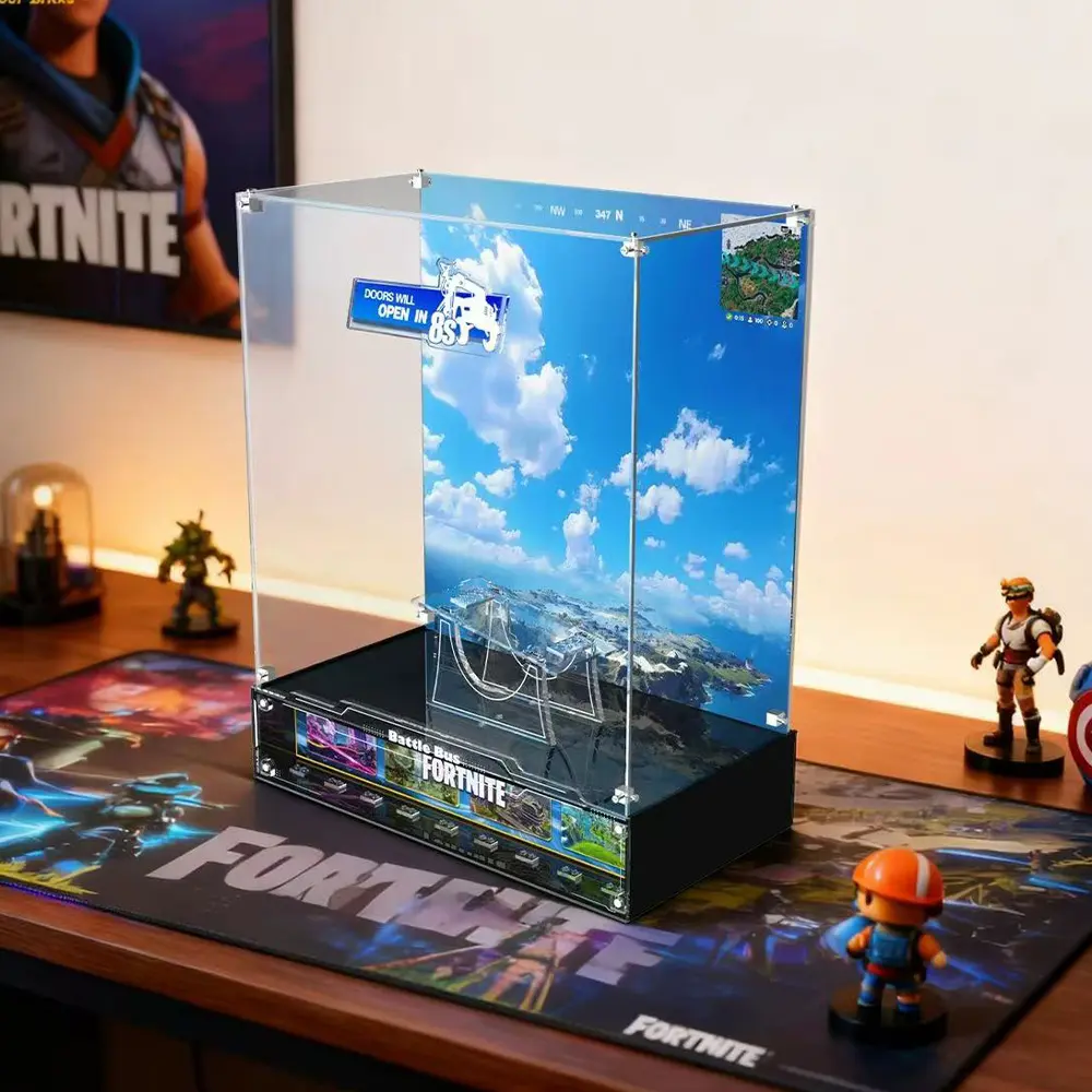 LEGO Display Case for Battle Bus (77073) - Image 2