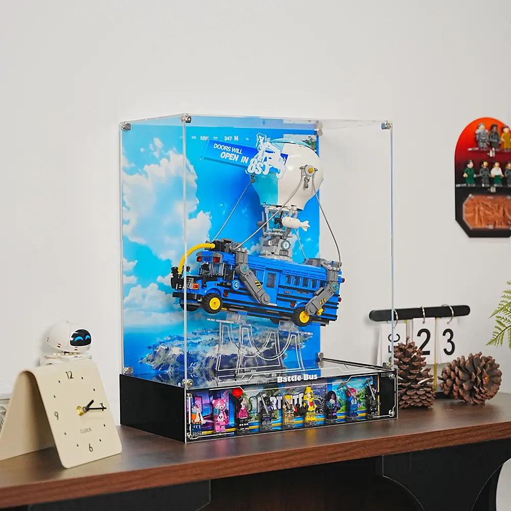 LEGO Display Case for Battle Bus (77073) - Image 3