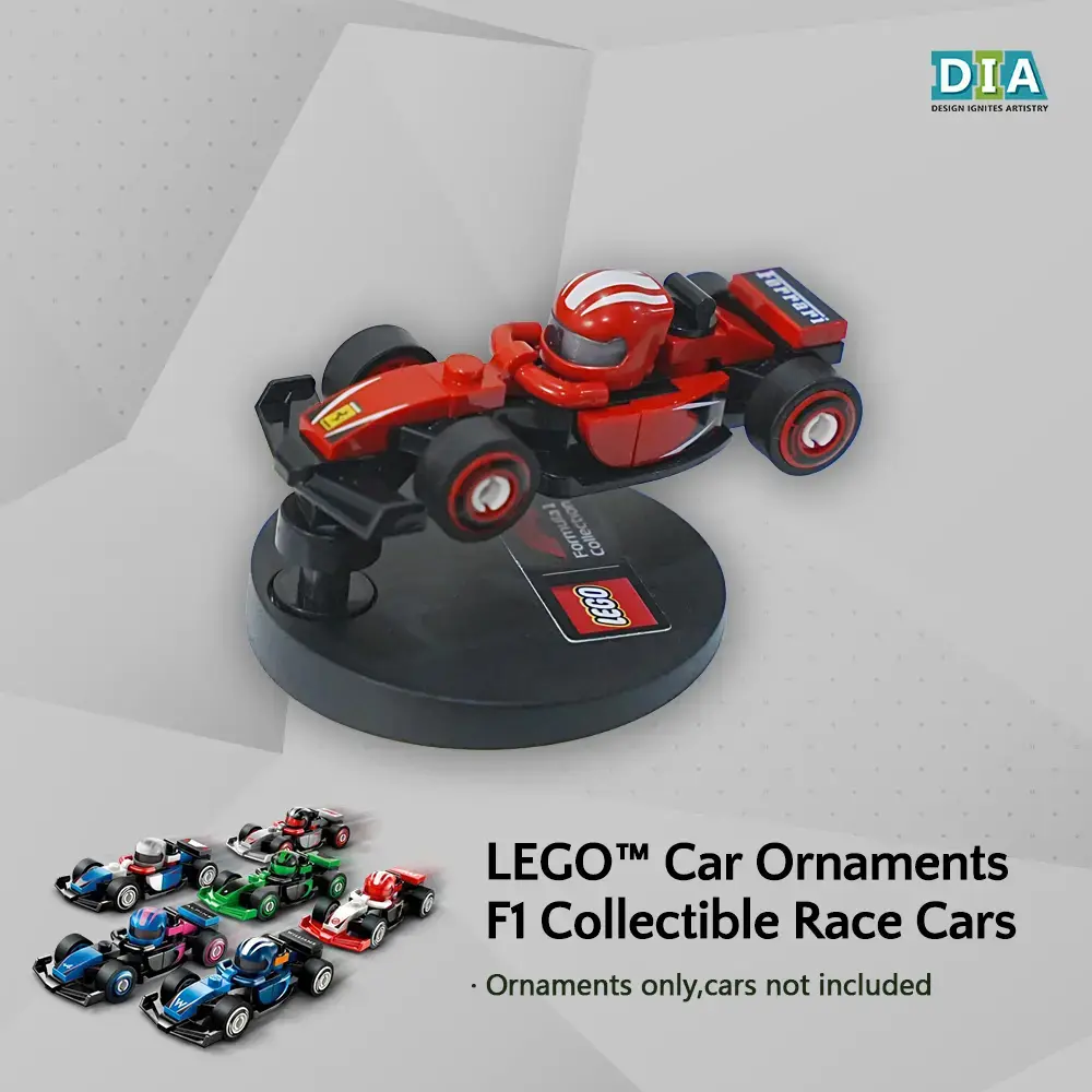 LEGO Car Ornaments for F1 Collectible Race Cars (71049) - Image 2