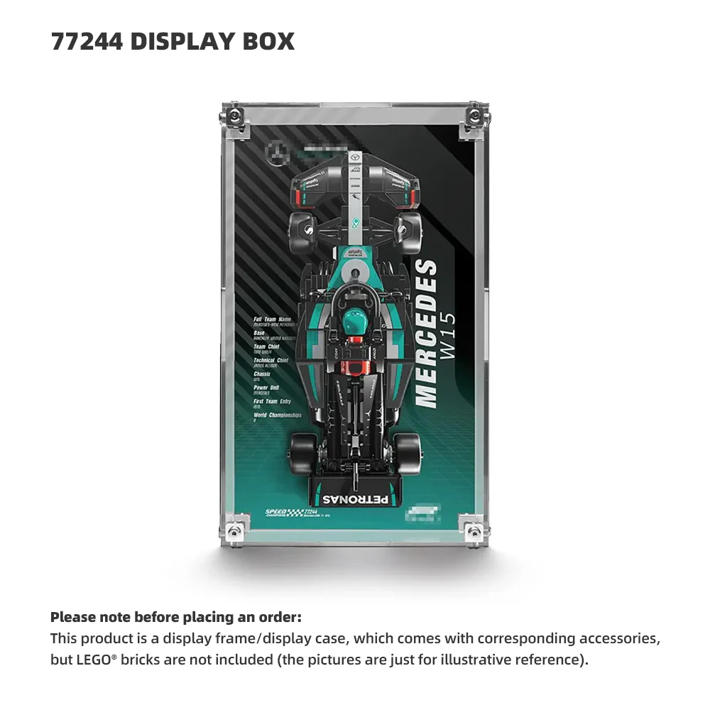 LEGO F1 Display Case for Speed Champions  series PLUS - Image 4