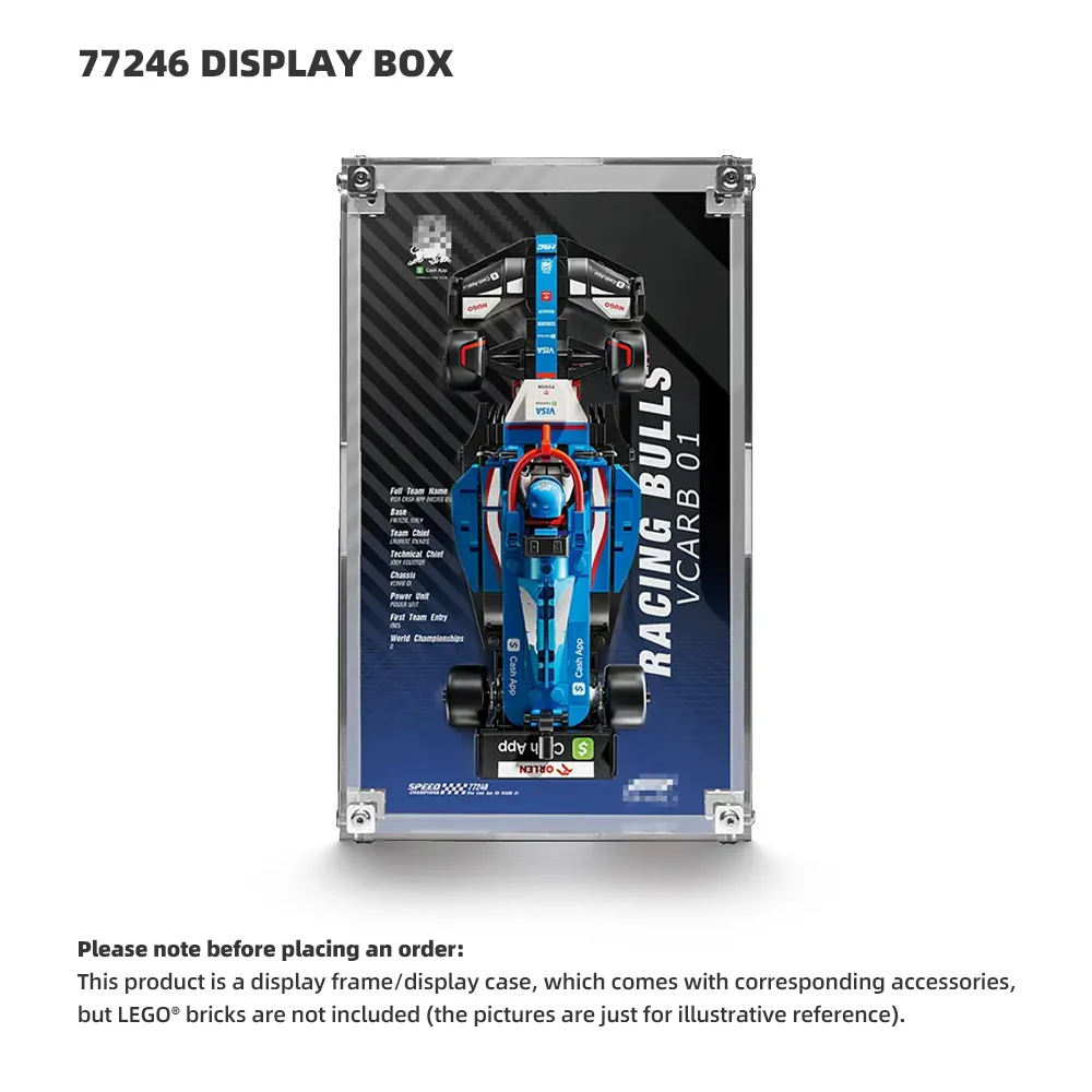 LEGO F1 Display Case for Speed Champions  series PLUS - Image 6